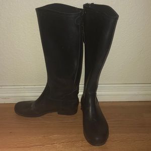 J Crew Navy Rain Boots